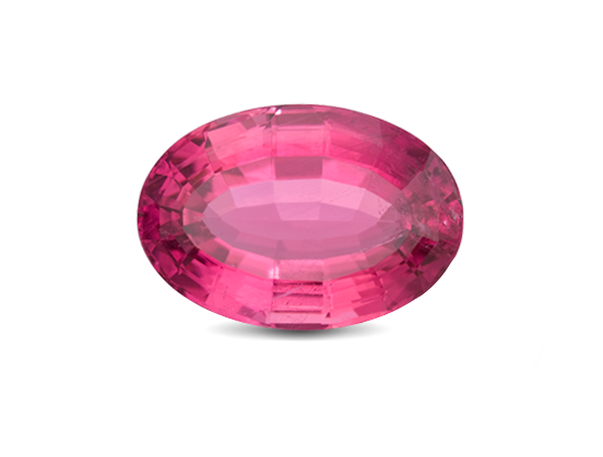 Tourmaline gemstone selected for custom jewelry by Studio ALOI Dubai