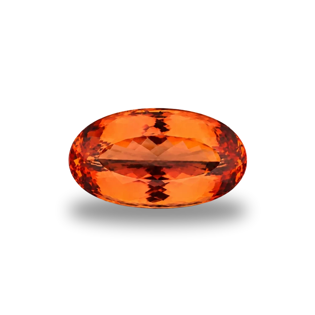 Topaz gemstone selected for custom jewelry by Studio ALOI Dubai